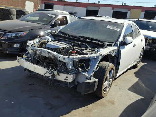 JH4CU2F62CC017909 - 2012 ACURA TSX TECH WHITE photo 2