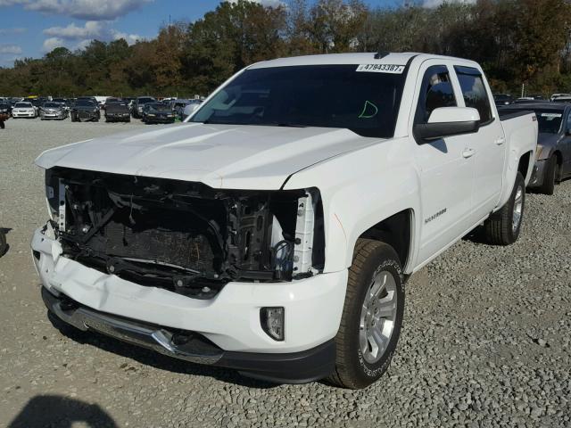 3GCUKRECXGG189720 - 2016 CHEVROLET SILVERADO WHITE photo 2