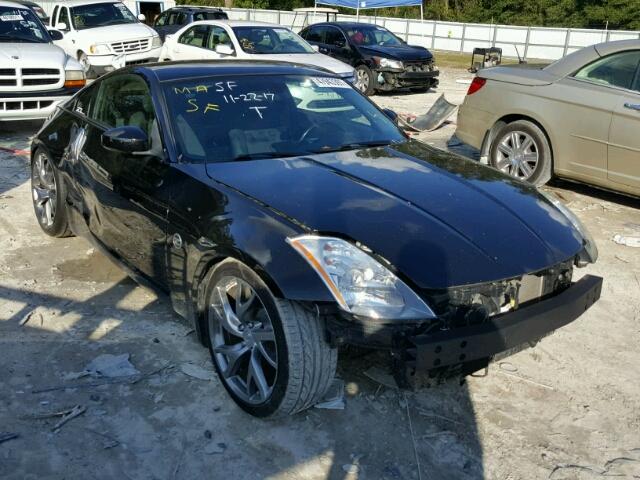 JN1AZ34D14M102191 - 2004 NISSAN 350Z COUPE BLACK photo 1