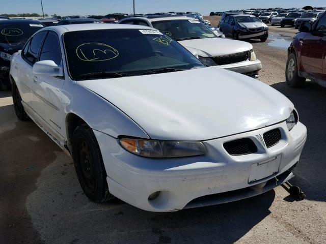 1G2WP52K81F231233 - 2001 PONTIAC GRAND PRIX WHITE photo 1