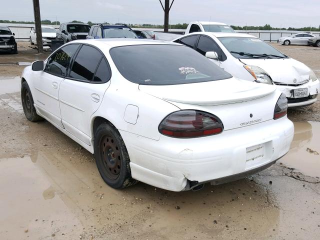 1G2WP52K81F231233 - 2001 PONTIAC GRAND PRIX WHITE photo 3