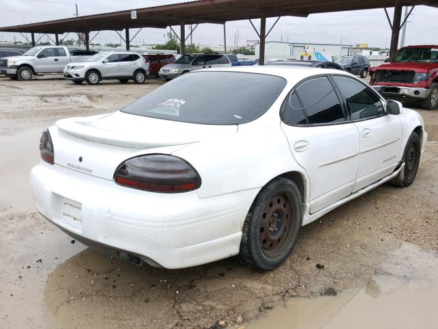 1G2WP52K81F231233 - 2001 PONTIAC GRAND PRIX WHITE photo 4