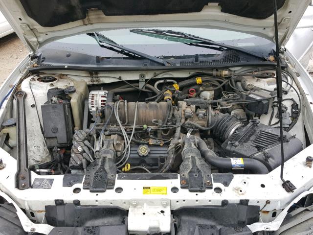 1G2WP52K81F231233 - 2001 PONTIAC GRAND PRIX WHITE photo 7