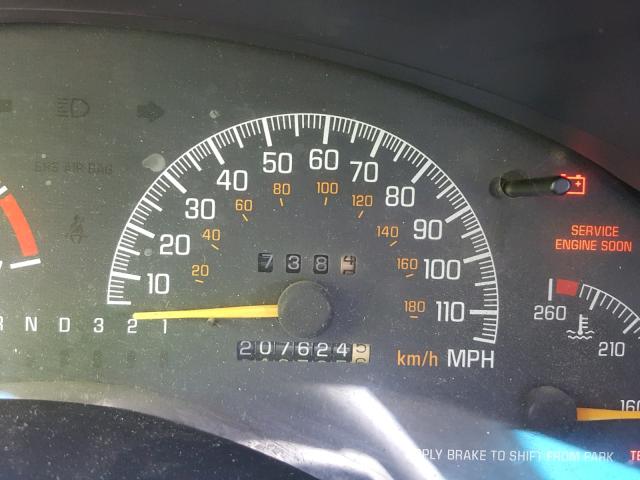 1G2WP52K81F231233 - 2001 PONTIAC GRAND PRIX WHITE photo 8