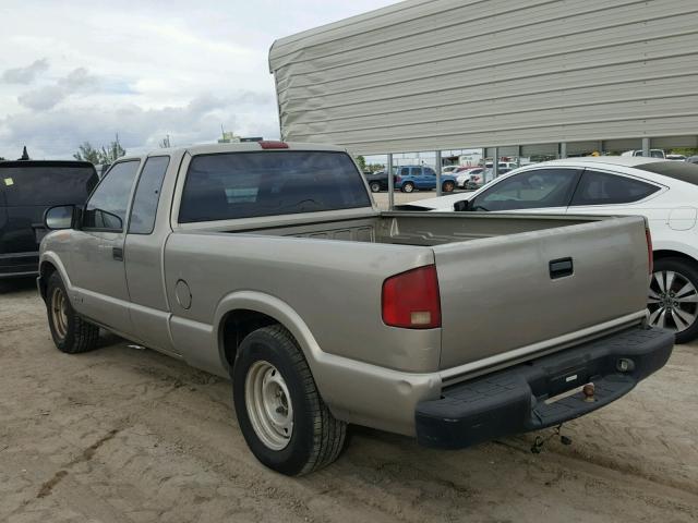 1GCCS195228261582 - 2002 CHEVROLET S TRUCK S1 GRAY photo 3