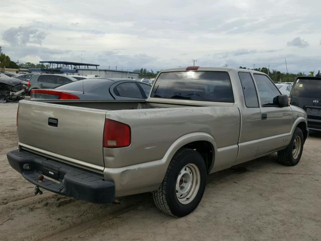 1GCCS195228261582 - 2002 CHEVROLET S TRUCK S1 GRAY photo 4