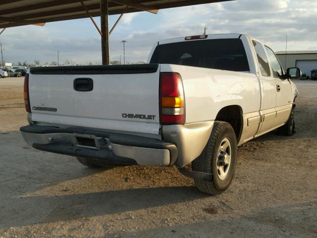 2GCEC19T321147694 - 2002 CHEVROLET SILVERADO WHITE photo 4