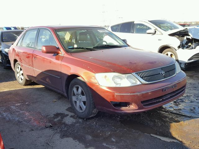 4T1BF28B32U226842 - 2002 TOYOTA AVALON XL BURGUNDY photo 1