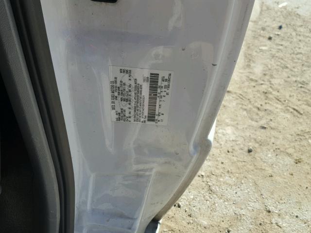 1FTKR1ADXBPA93531 - 2011 FORD RANGER WHITE photo 10