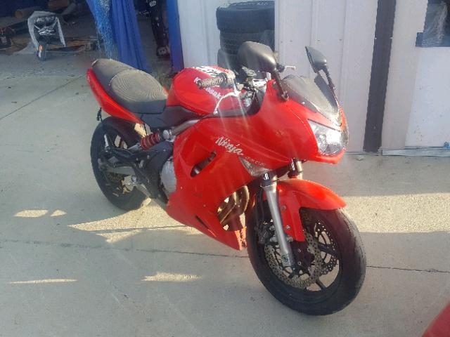 JKAEXEA197A018324 - 2007 KAWASAKI EX650 A Qırmızı foto 1