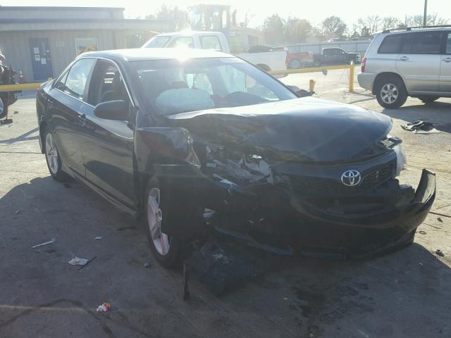 4T1BF1FK5CU082614 - 2012 TOYOTA CAMRY BASE BLACK photo 1