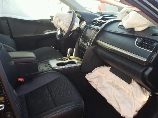 4T1BF1FK5CU082614 - 2012 TOYOTA CAMRY BASE BLACK photo 5