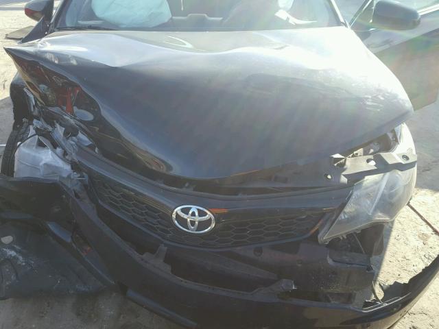 4T1BF1FK5CU082614 - 2012 TOYOTA CAMRY BASE BLACK photo 7