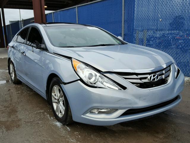 5NPEC4ACXDH610686 - 2013 HYUNDAI SONATA SE BLUE photo 1