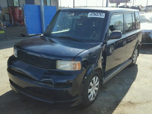 JTLKT324250174102 - 2005 TOYOTA SCION XB BLUE photo 2