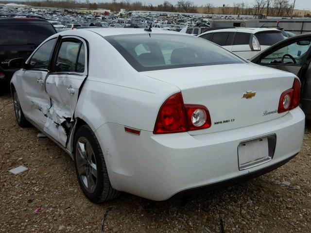 1G1ZC5EB4AF162680 - 2010 CHEVROLET MALIBU 1LT WHITE photo 3