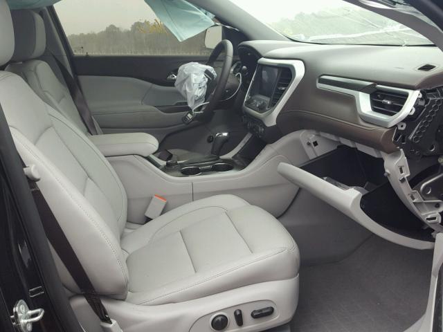 1GKKNMLS0HZ311437 - 2017 GMC ACADIA SLT შავი ფოტო 5