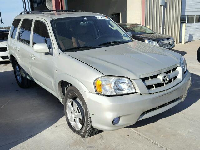 4F2CZ04146KM04003 - 2006 MAZDA TRIBUTE S BEIGE photo 1