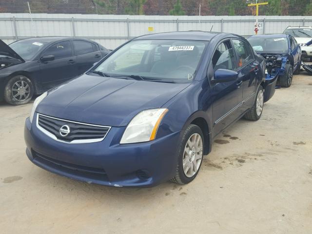 3N1AB6AP3BL607810 - 2011 NISSAN SENTRA 2.0 BLUE photo 2