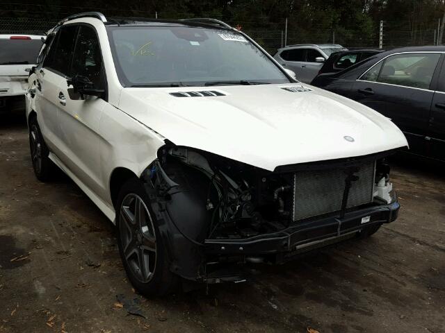 4JGDA5GB8GA777979 - 2016 MERCEDES-BENZ GLE 400 4M WHITE photo 1