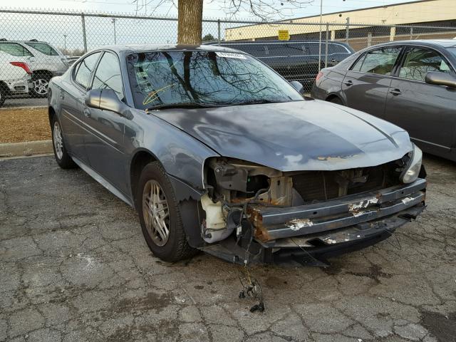 2G2WP522141242490 - 2004 PONTIAC GRAND PRIX GRAY photo 1