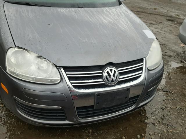 3VWPG71K06M837613 - 2006 VOLKSWAGEN JETTA VALU GRAY photo 9