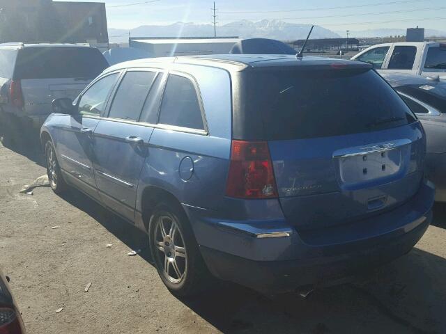 2A8GM68X97R145120 - 2007 CHRYSLER PACIFICA T BLUE photo 3