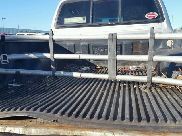 5TEHN72N42Z030093 - 2002 TOYOTA TACOMA DOU SILVER photo 9