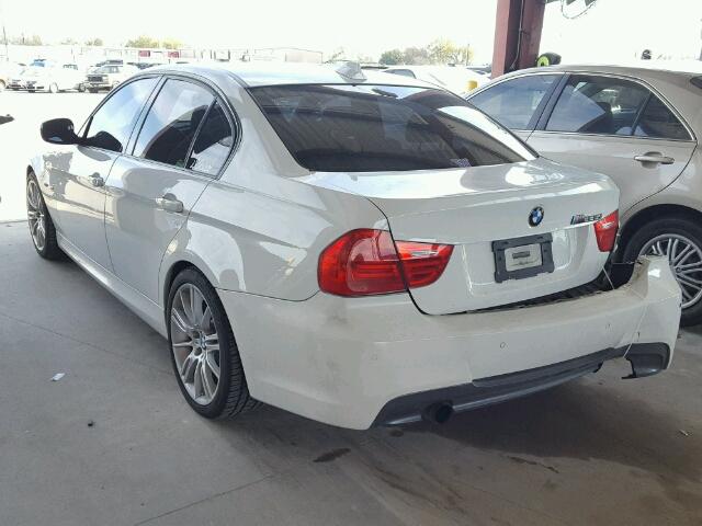 WBAPM7G58ANL89193 - 2010 BMW 335 I WHITE photo 3