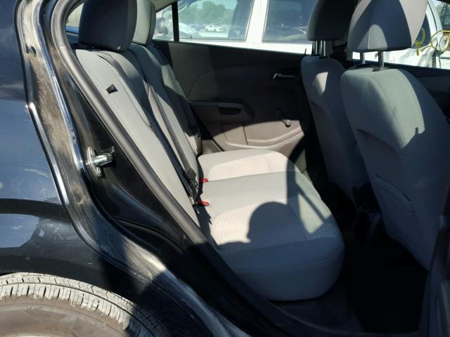 1G1JA5SH4C4116907 - 2012 CHEVROLET SONIC LS 黑色 照片 6