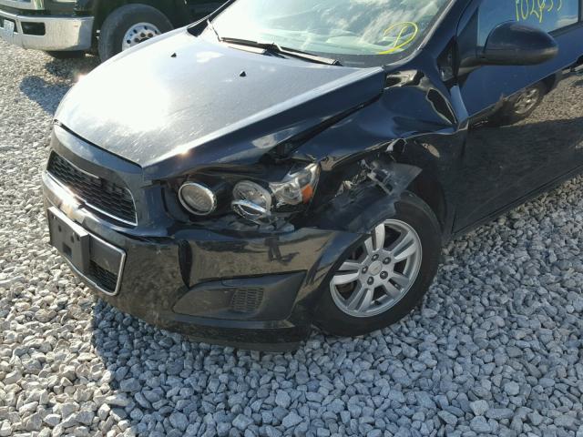 1G1JA5SH4C4116907 - 2012 CHEVROLET SONIC LS 黑色 照片 9