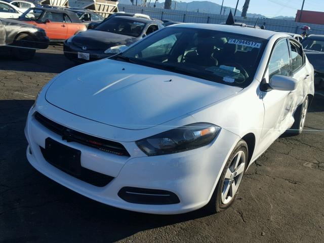 1C3CDFBB4GD625110 - 2016 DODGE DART SXT WHITE photo 2