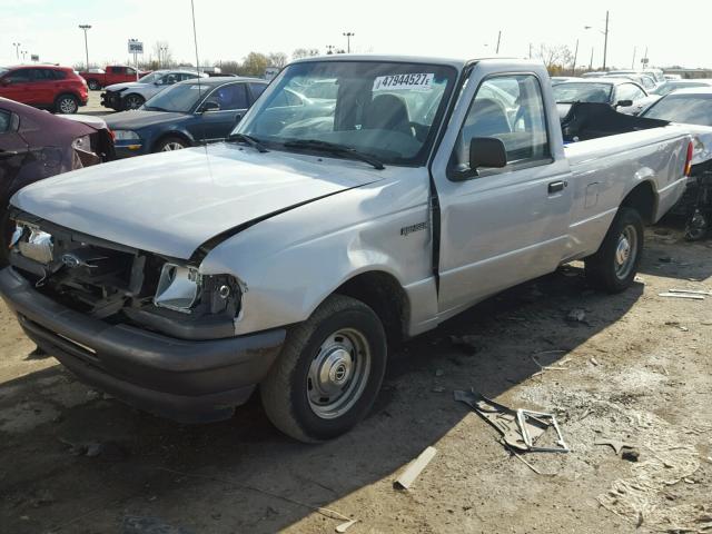 1FTCR10A7VUB78490 - 1997 FORD RANGER SILVER photo 2