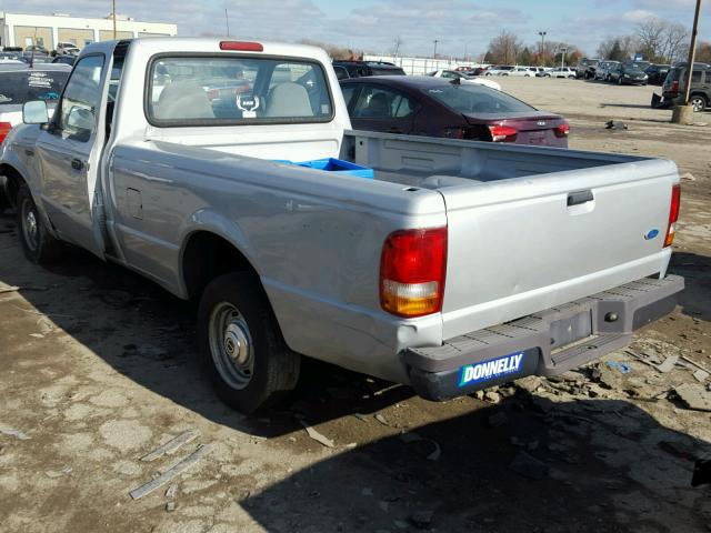 1FTCR10A7VUB78490 - 1997 FORD RANGER SILVER photo 3