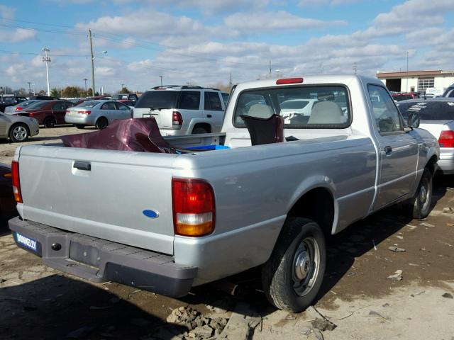 1FTCR10A7VUB78490 - 1997 FORD RANGER SILVER photo 4