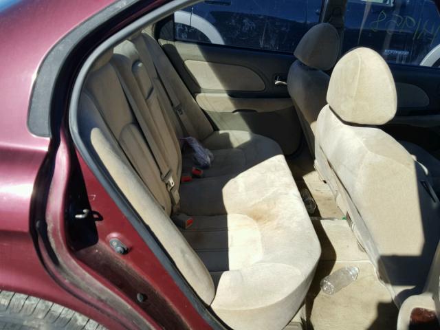 KMHWF35H34A995717 - 2004 HYUNDAI SONATA GLS RED photo 6