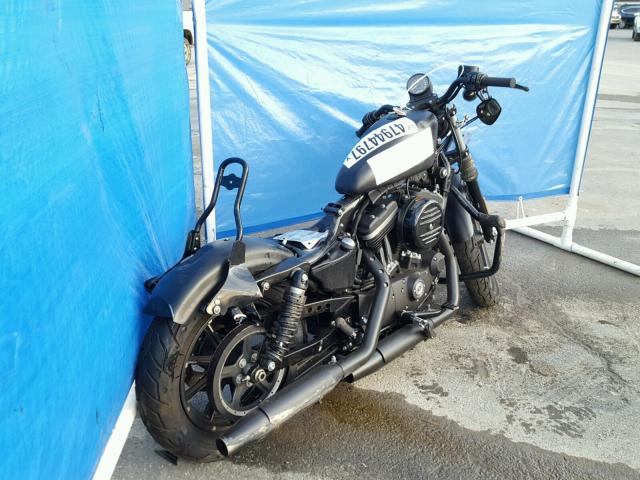 1HD4LE216HC421001 - 2017 HARLEY-DAVIDSON XL883 IRON BLACK photo 4