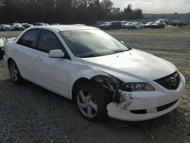 1YVFP80C745N40401 - 2004 MAZDA 6 I WHITE photo 1