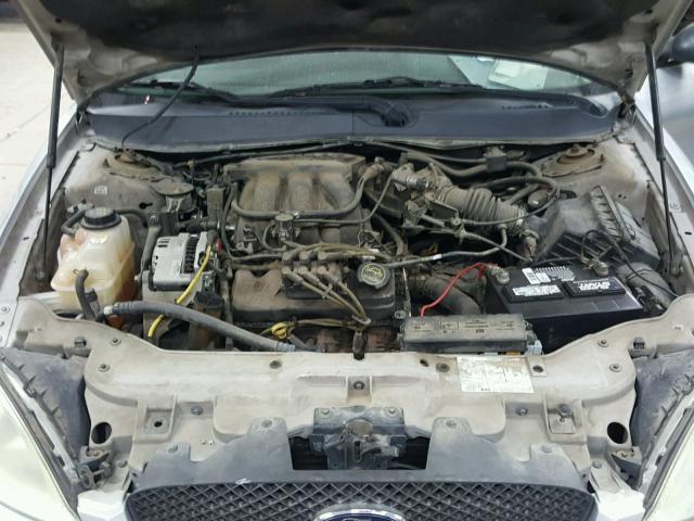 1FAFP53U35A216403 - 2005 FORD TAURUS SE SILVER photo 7