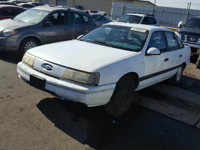 1FACP50U5MA164164 - 1991 FORD TAURUS L WHITE photo 2