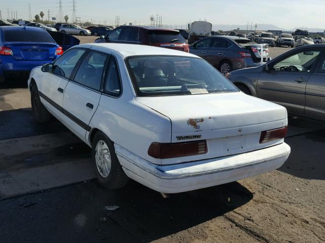 1FACP50U5MA164164 - 1991 FORD TAURUS L WHITE photo 3