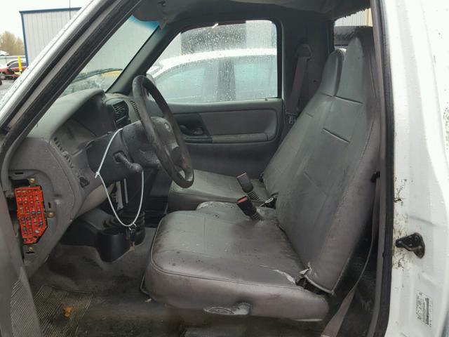 1FTYR10D62PA46637 - 2002 FORD RANGER WHITE photo 5