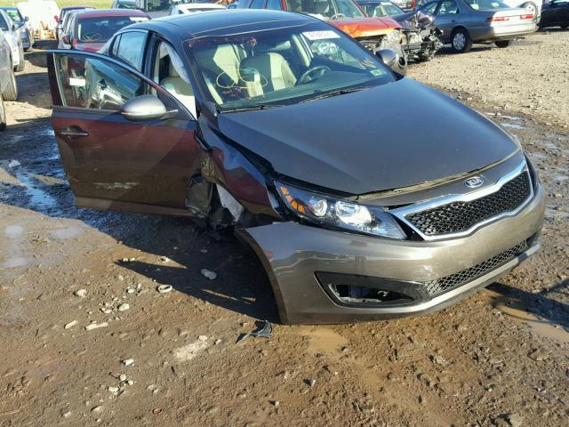 5XXGN4A75DG113840 - 2013 KIA OPTIMA EX BROWN photo 1