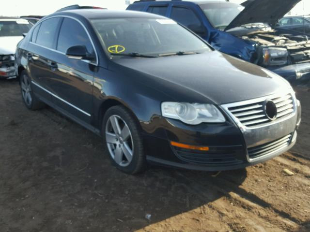 WVWAK73C68E022645 - 2008 VOLKSWAGEN PASSAT KOM BLACK photo 1