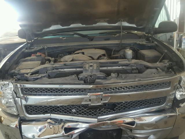 1GCRKSE72DZ146579 - 2013 CHEVROLET SILVERADO BLUE photo 7