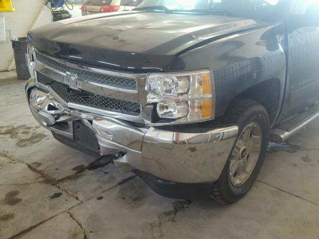 1GCRKSE72DZ146579 - 2013 CHEVROLET SILVERADO BLUE photo 9