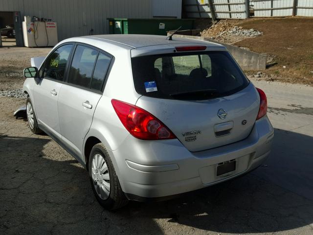 3N1BC1CP9AL464684 - 2010 NISSAN VERSA S SILVER photo 3