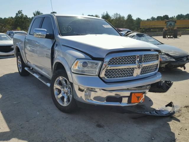 1C6RR6NT8DS707156 - 2013 RAM 1500 LARAM SILVER photo 1