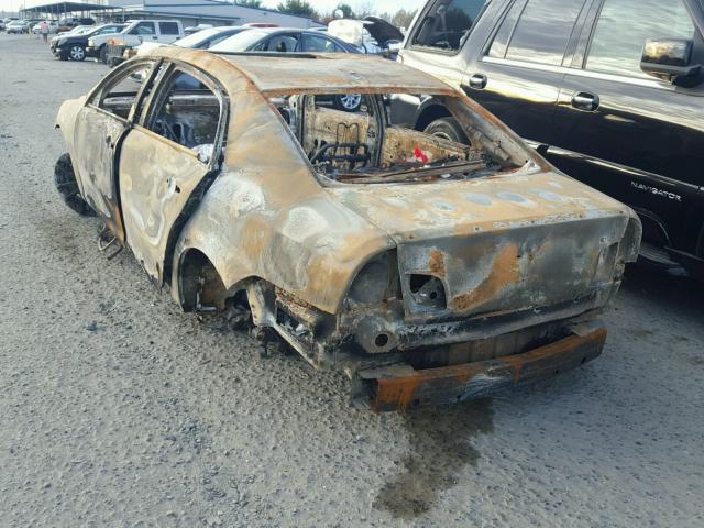 1G1ZE5E1XBF138869 - 2011 CHEVROLET MALIBU LTZ 烧焦的 照片 3