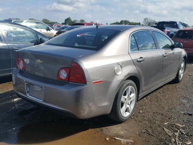 1G1ZB5EB7AF243904 - 2010 CHEVROLET MALIBU LS Boz foto 4